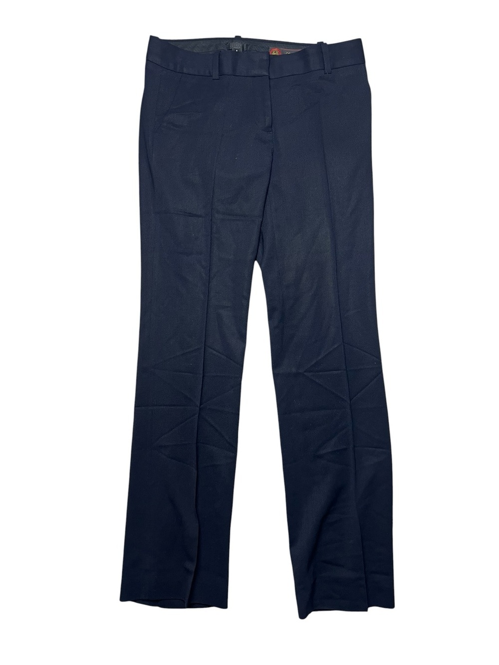JCrew Trouser Pants Women’s 4 Navy Blue Lessona Italian Wool